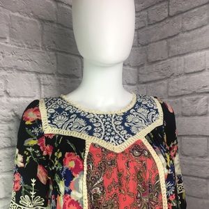 Anthropologie Vanessa Virginia Multi Color Dress